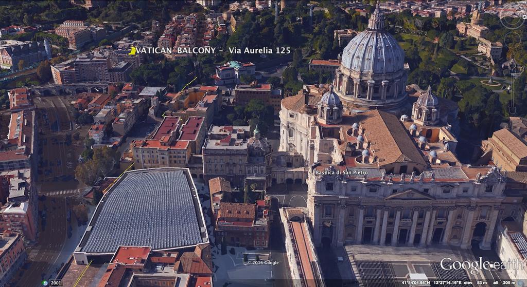 Vatican Balcony Рим Екстериор снимка