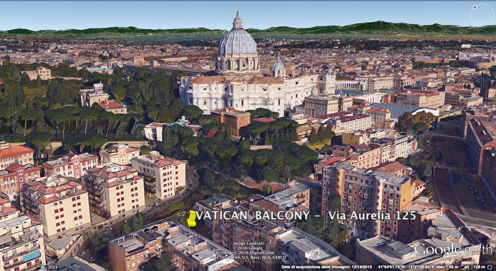 Vatican Balcony Рим Екстериор снимка